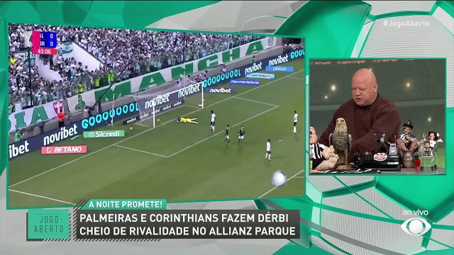 Debate Jogo Aberto: Palmeiras é muito favorito contra o Corinthians?