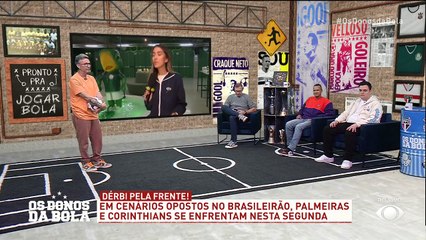 Donos da Bola faz visita a camarote no Allianz Parque