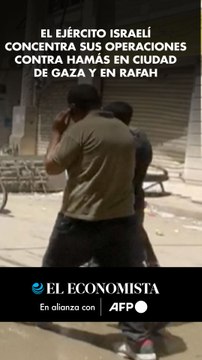 El ejército israelí concentra sus operaciones contra Hamás en Ciudad de Gaza y en Rafah