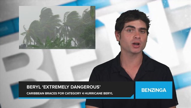 Caribbean Braces for 'Extremely Dangerous' Hurricane Beryl, as It Rapidly Elevates to Category 4