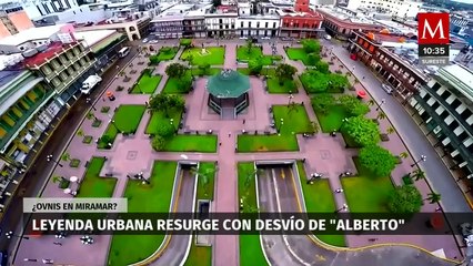 ¿Ovnis en playa Miramar? Leyenda urbana resurge con el desvío de 'Alberto'