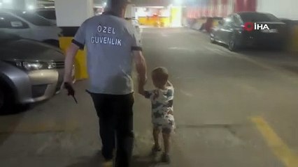 2 yaşındaki çocuk otoparkta unutuldu!