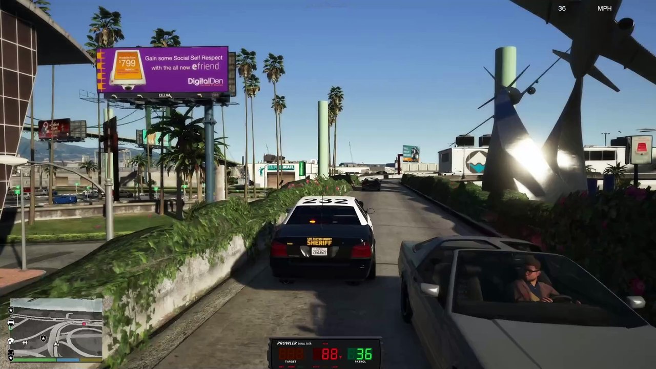 Wrong-Way Ruiner Pursuit (GTA 5 LSPDFR)