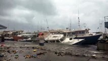 El Huracán Beryl destruye varias embarcaciones en Barbados