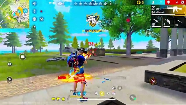 FREEFIRE Solo vs Squad Mp5 III + Xm8 23 Kills Total - Garena free fire _ PK GAMERS #freefire