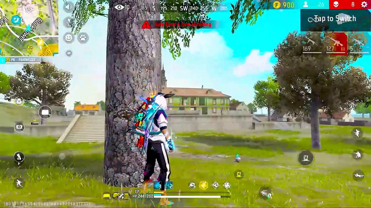 FREEFIRE   Luminous Bunny  Solo vs Squad Mp40 + Awm  23 Kills Total - Garena free fire #freefire