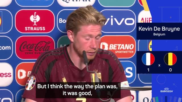 It's unfortunate, but that's football - De Bruyne