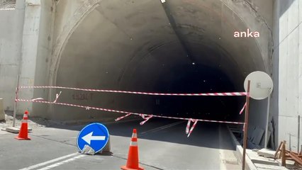 Yusufeli Karayolu T14 Tünelinde çökme