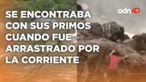 Continúa la búsqueda de Leonardo, joven que fue arrastrado por la corriente en Zapopan, Jalisco