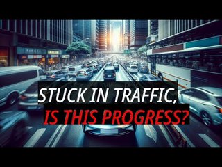 The Absurdity of Being Stuck in Traffic in an Electric Car: Is This Really Progress?