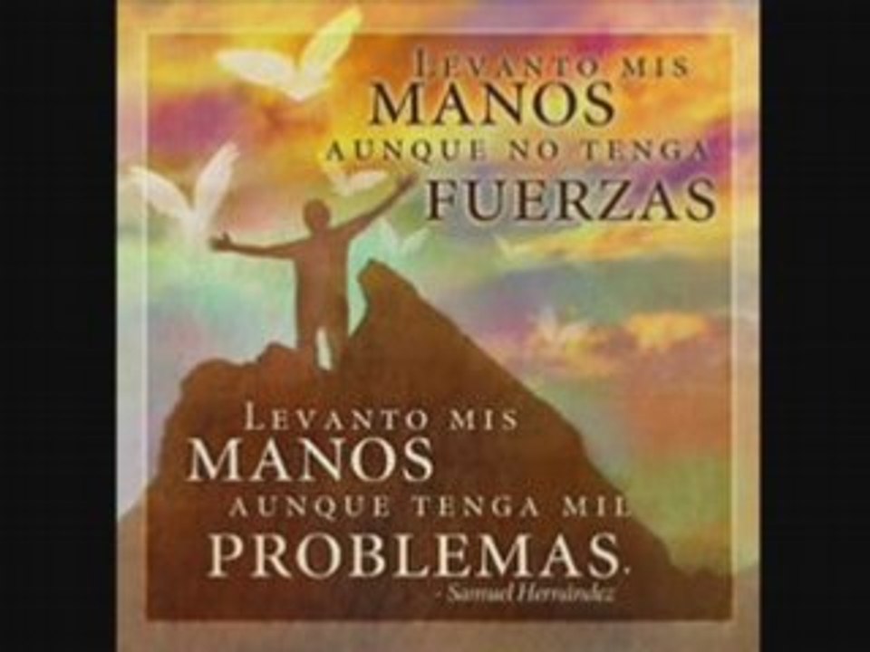 Levanto mis manos