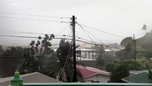 Beryl Makes Landfall as Category 4 Hurricane on Island Near Grenada