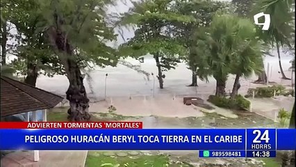 Terror en El Caribe: Huracán Beryl arrasa a su paso con vientos devastadores