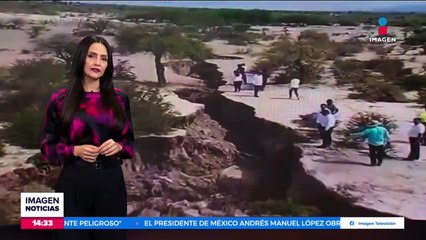 Las lluvias provocan grietas en ejidos de Tula, Tamaulipas