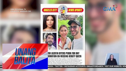 Abandonadong SUV, iniimbestigahan kung may kinalaman sa nawawalang beauty pageant contestant at Israeli national | Unang Balita