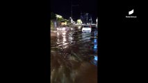 VIDÉO. Le centre-ville de Fort-de-France inondé ce lundi soir
