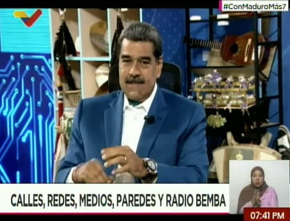 Pdte. Maduro: En Venezuela más nunca volverán los políticos como los Machado, Borges y Capriles