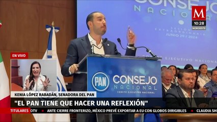 PAN tiene que saber en qué se equivocó: Kenia López, Senadora