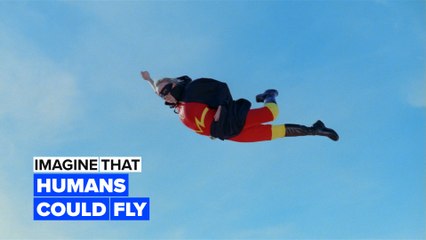 Imagine people could fly