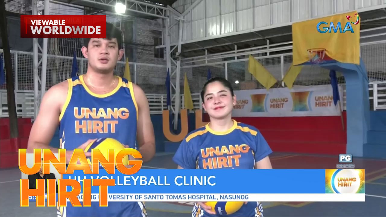 Volleyball skills nina Shaira at Anjo, ating silipin! | Unang Hirit