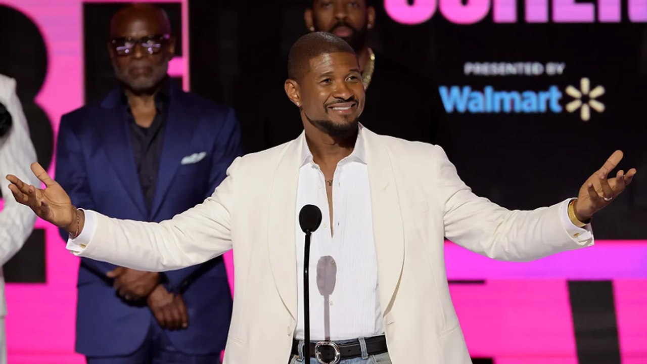 BET Apologizes to Usher for "Audio Malfunction" that Muted Part of His Acceptance Speech | THR News Video