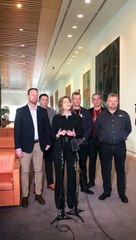ACTU delegation to Canberra on net zero authority