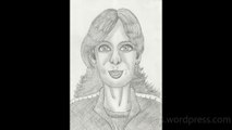 Portrait Pencil Sketch Video #9 (07-01-2024)