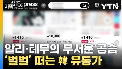 [자막뉴스] '테무깡' 열풍?...알리·테무 공습에 韓 유통가 '비상' / YTN