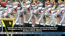 Presiden Jokowi Hadiri Upacara Hari Bhayangkara ke-78 di Monas