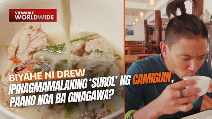 Ipinagmamalaking ‘surol’ ng Camiguin, paano nga ba ginagawa? | Biyahe ni Drew