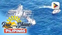 BRP Sindangan na sasagip sa 2 mangingisdang Pinoy na nasugatan sa Bajo de Masinloc, hinarang ng CCG