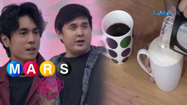 How to make Frothy Coffee with Miguel Tanfelix and Matt Lozano! Mars Pa More