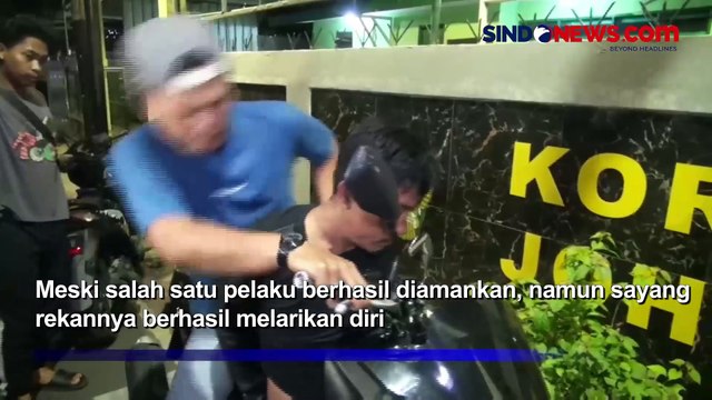 Pelaku Curanmor di Johar Baru Jakpus Dihajar Warga Usai Tabrak Pengemudi Ojol