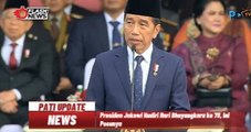 Hadiri Hari Bhayangkara ke 78 di Monas, Ini Pesan Presiden Jokowi