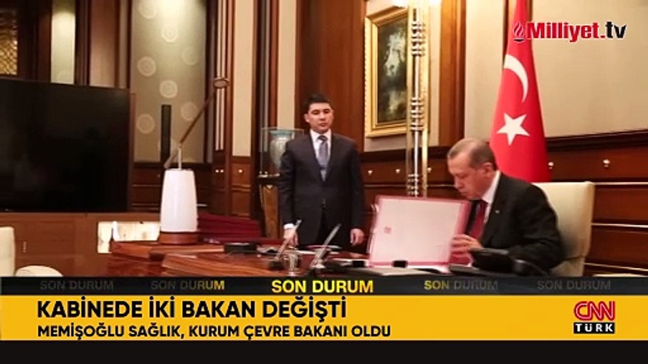 Kabine'de görev değişimi!