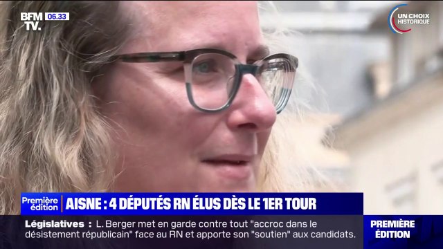 Législatives: dans l'Aisne, quatre candidats RN sur cinq élus dès le premier tour