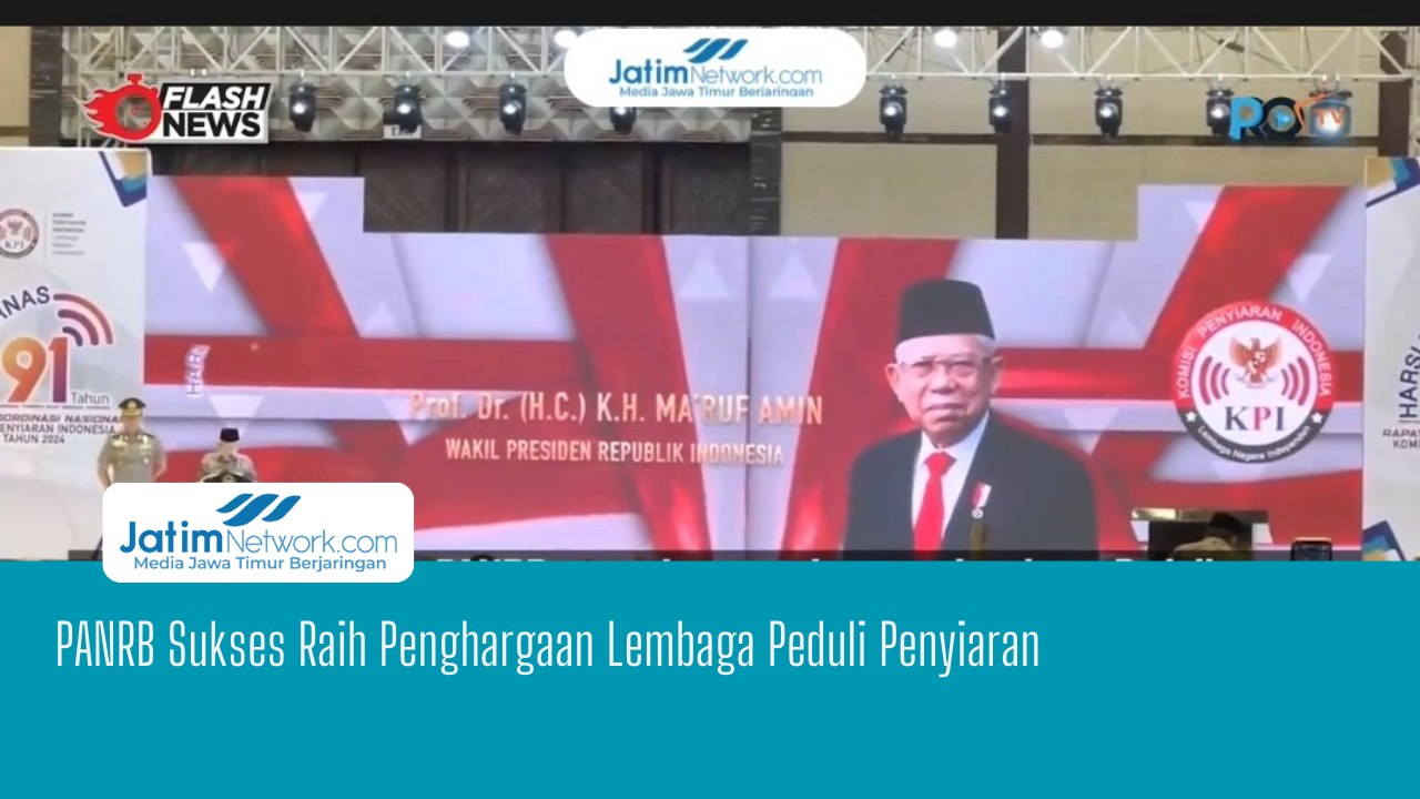 PANRB Sukses Raih Penghargaan Lembaga Peduli Penyiaran