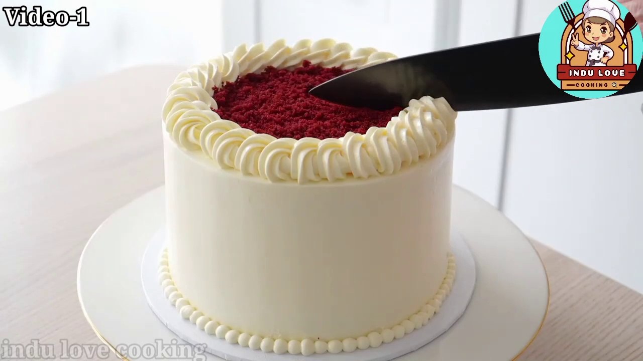 Make to yummy ❤Red Velvet Cake Recipe homemade.#Indulovecooking