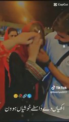 Sad emotional video of airport husband wife love