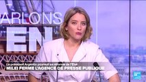 Argentine : le gouvernement suspend l'agence de presse Télam avant sa fermeture