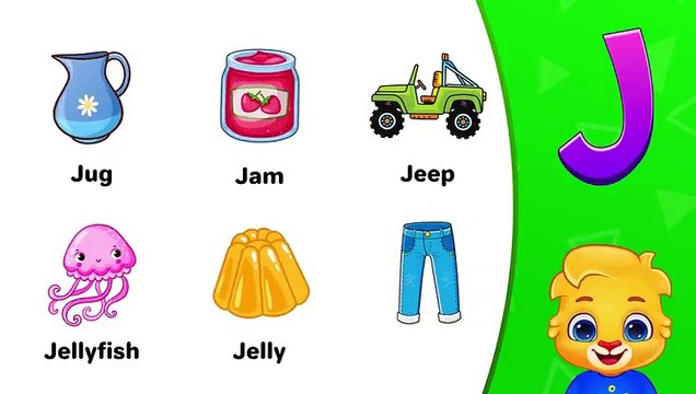 ABC Flashcards for Toddlers _ Babies First Words & ABCD Alphabets for Kids b_High
