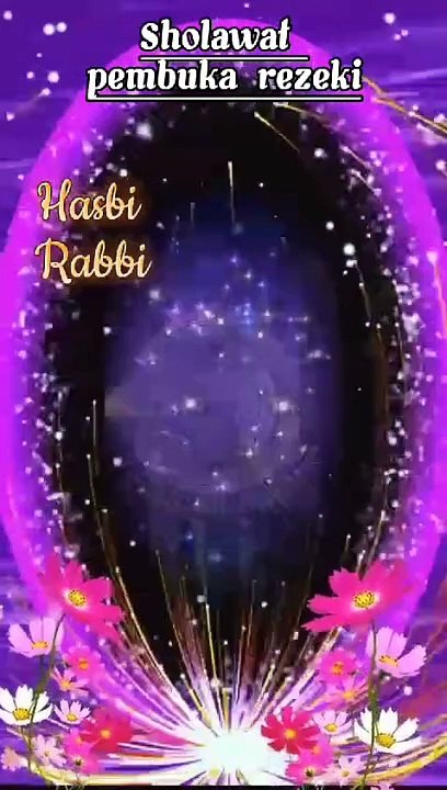 Hasbi Rabi jalallah/golden words