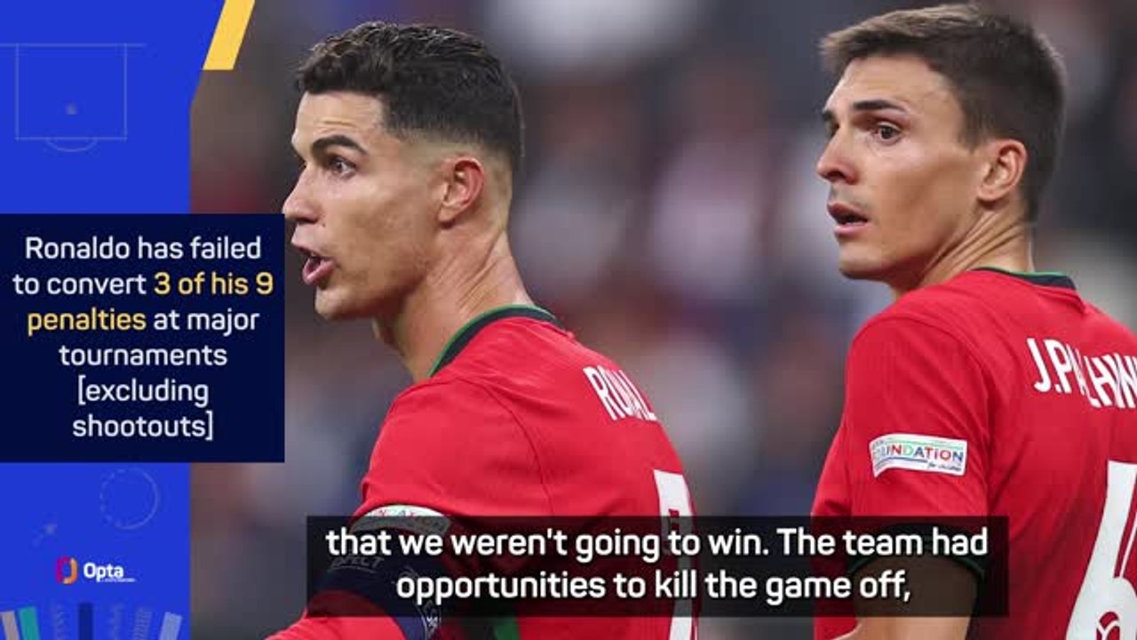 We backed Ronaldo after spot kick miss - Joao P...