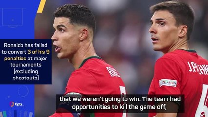 We backed Ronaldo after spot kick miss - Joao Palhinha