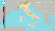 Precipitazione cumulata Italia