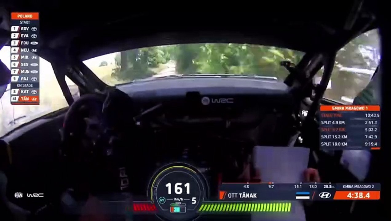 Onboard Ott Tanak - Rali da Finlândia