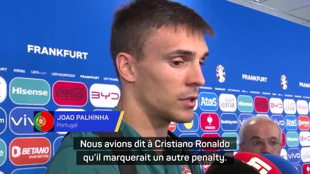 Portugal - Palhinha : Nous avions dit à Cristiano Ronaldo qu'il marquerait un autre penalty