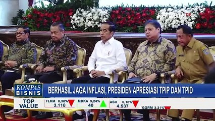 Berhasil Jaga Inflasi, Presiden Jokowi Apresiasi TPIP dan TPID
