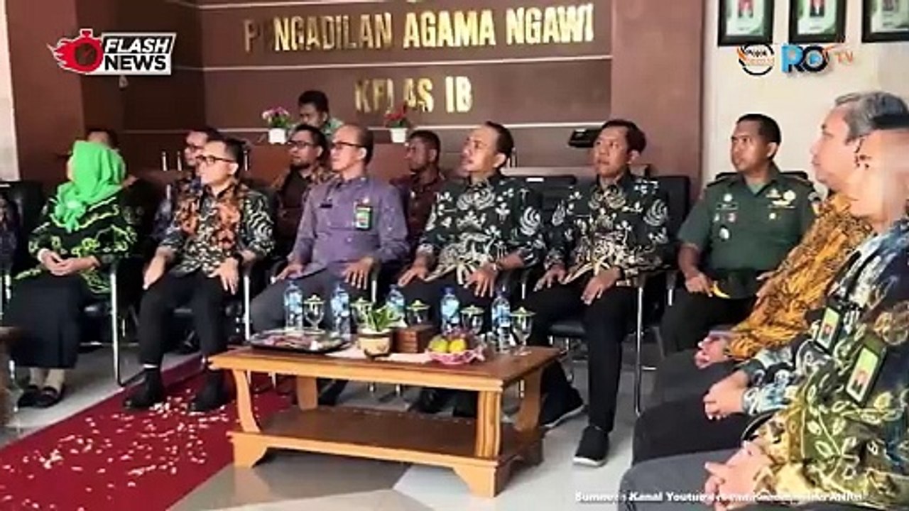 Menteri PANRB Pastikan Pengadilan Agama Ngawi Sudah Memenuhi Syarat Naik Kelas