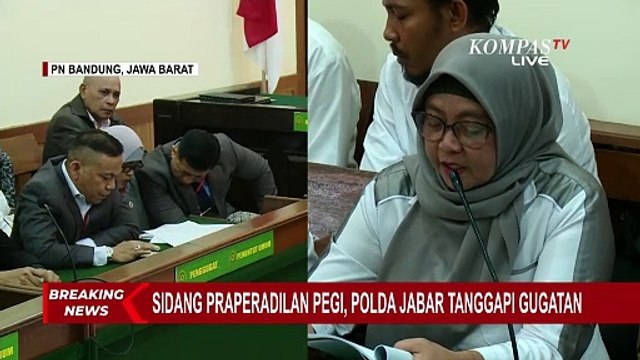 Polda Jabar Berikan Penjelasan Hukum dalam Praperadilan Pegi Setiawan